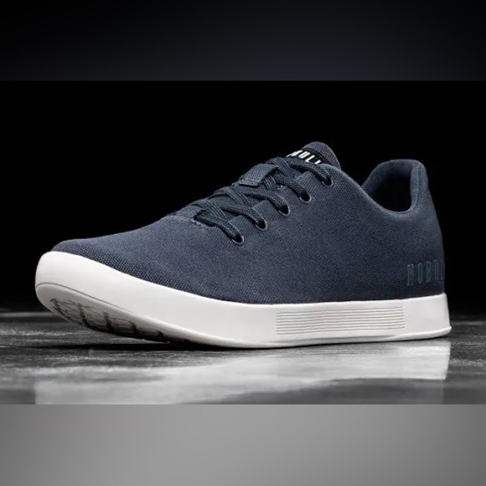 NOBULL Women's Navy  Canvas Trainer Size 6